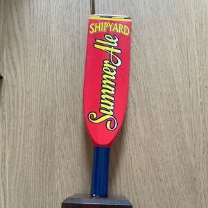 Shipyard summer ale beer tap